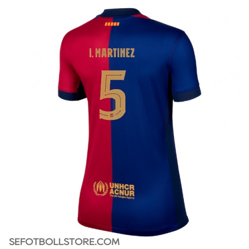 Barcelona Inigo Martinez #5 Replika Hemmatröja Dam 2024-25 Kortärmad